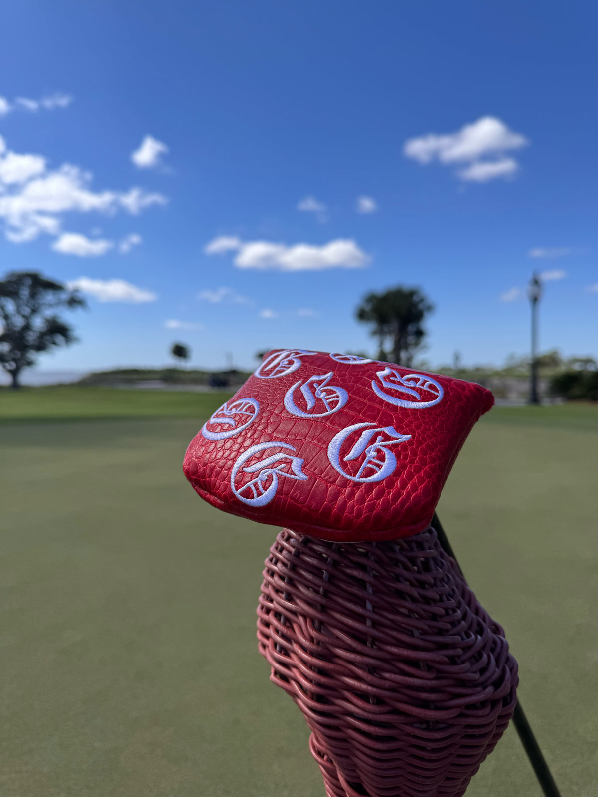 Red Gator Skin Gothic G Headcover