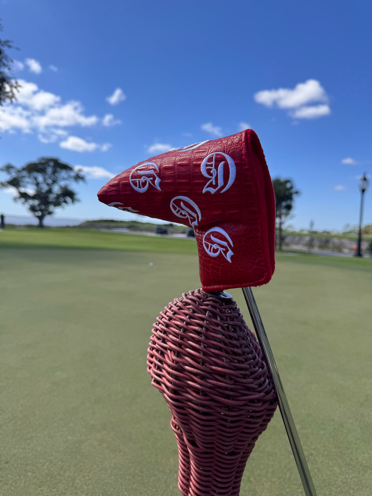 Red Gator Skin Gothic G Headcover