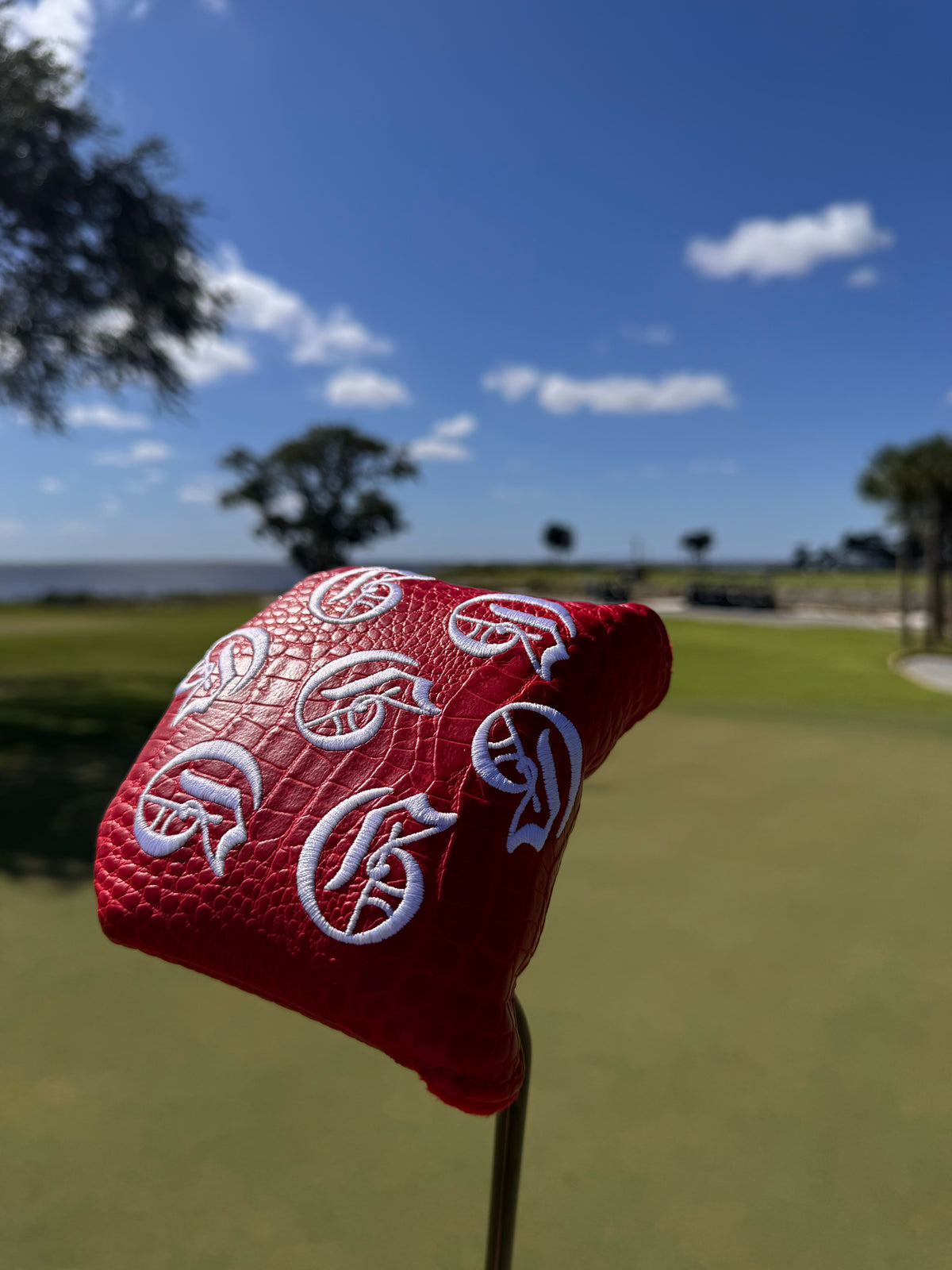 Red Gator Skin Gothic G Headcover