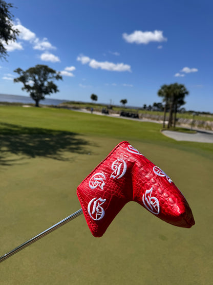 Red Gator Skin Gothic G Headcover