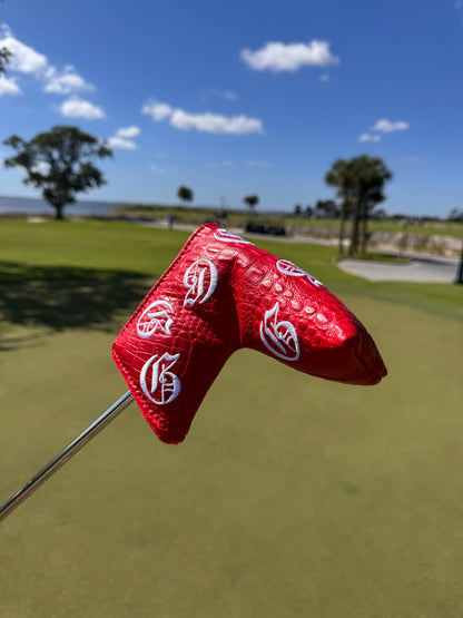 Red Gator Skin Gothic G Headcover