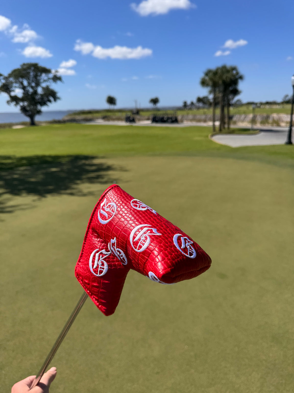Red Gator Skin Gothic G Headcover
