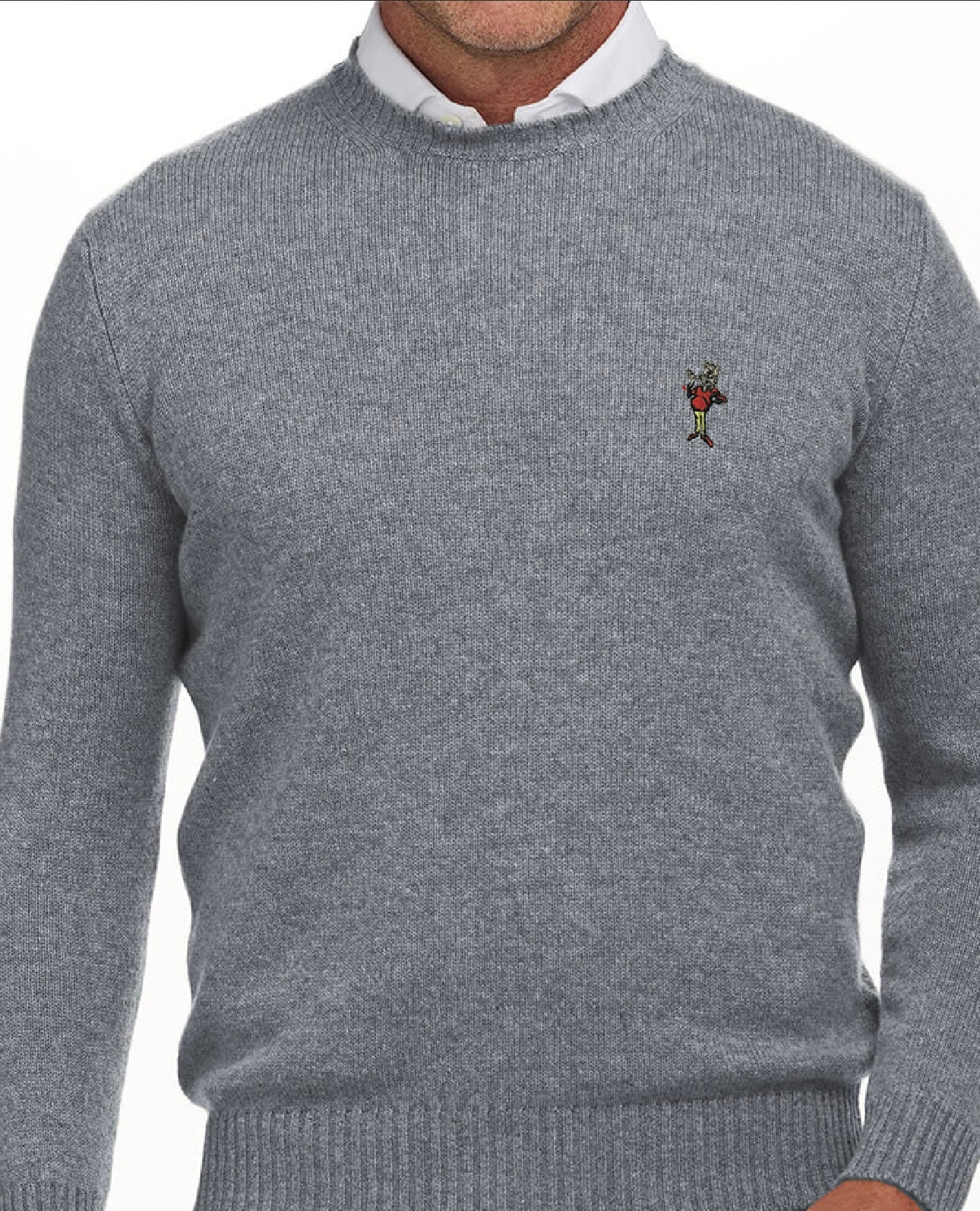 Deserving Poor Pure Cashmere Crewneck