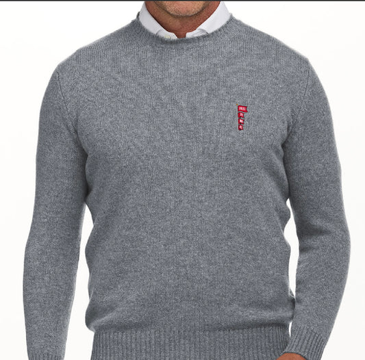 Banner Year Pure Cashmere Crewneck
