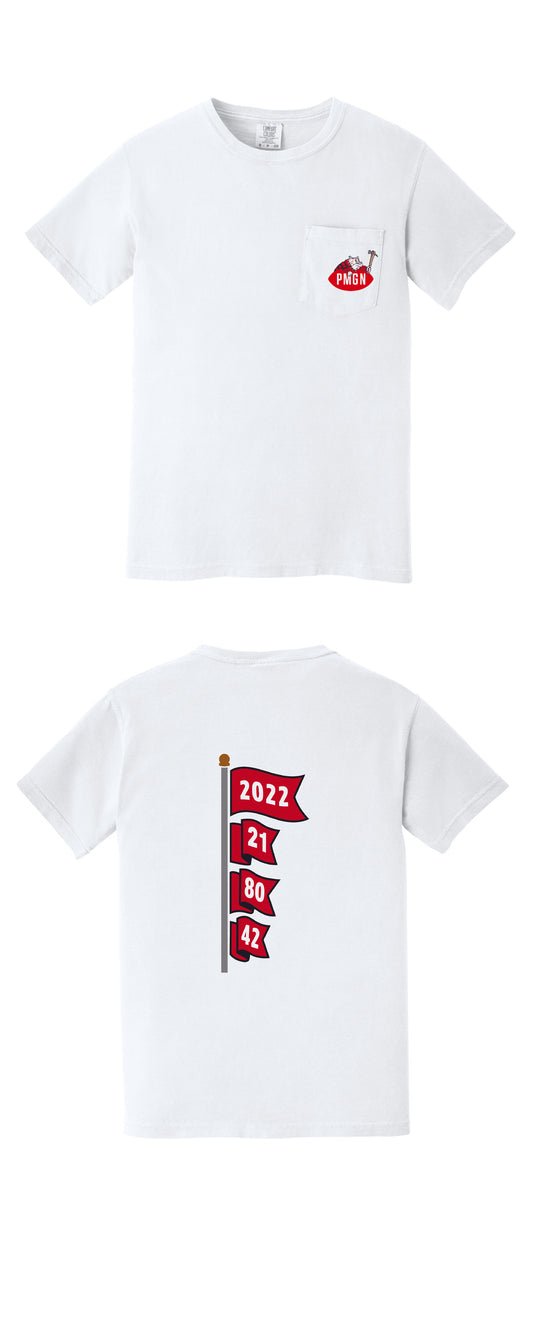 PMGN Banner Year T-Shirt (Short Sleeve, Pocket)