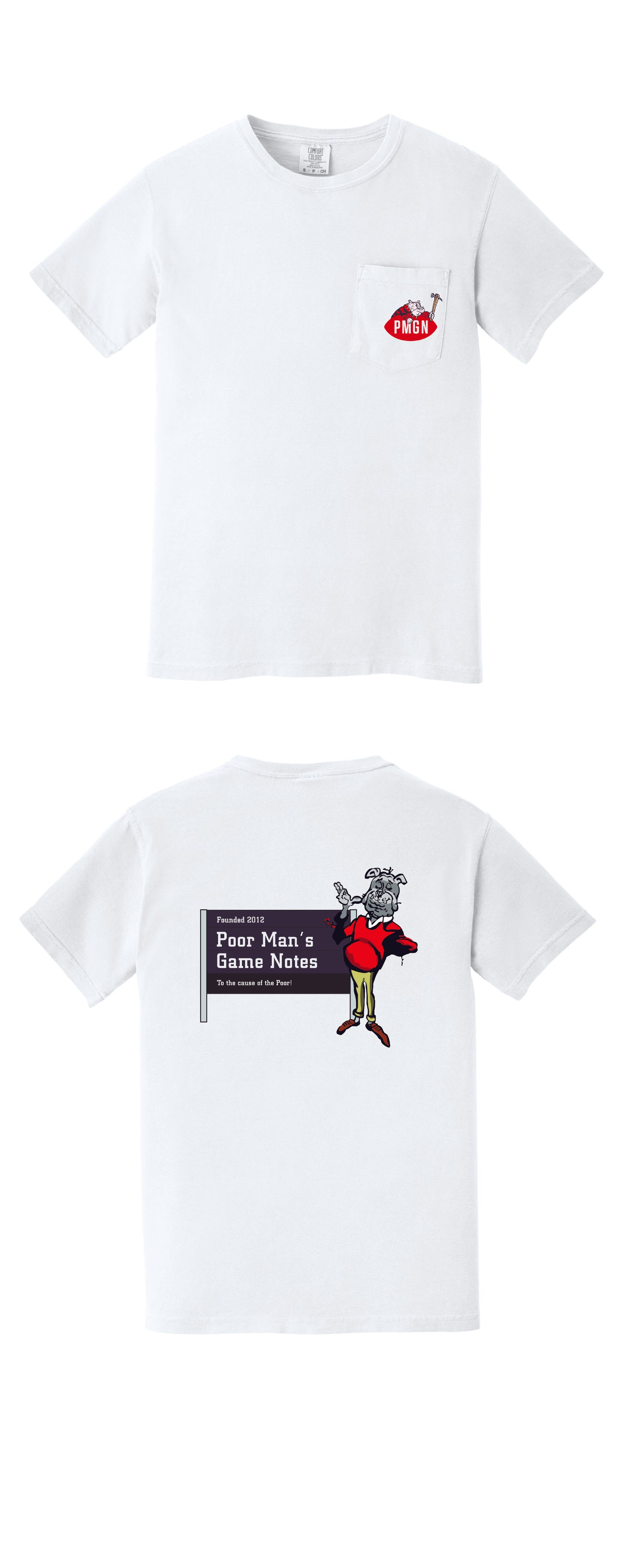 PMGN Campus T-Shirt (Short Sleeve, Pocket)