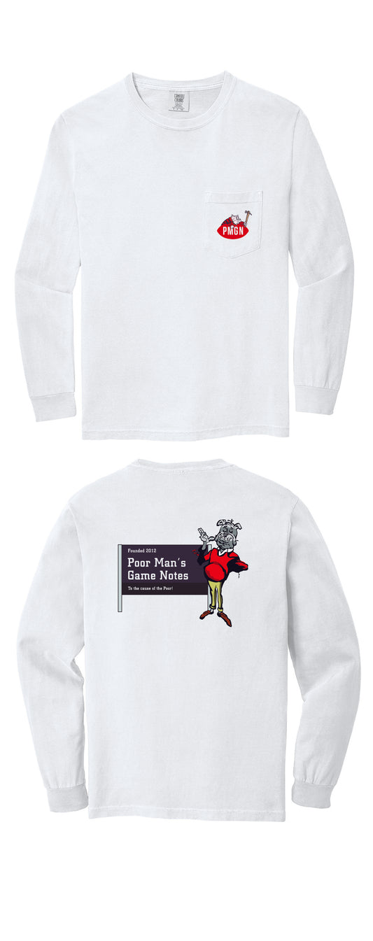 PMGN Campus T-Shirt (Long Sleeve, Pocket)