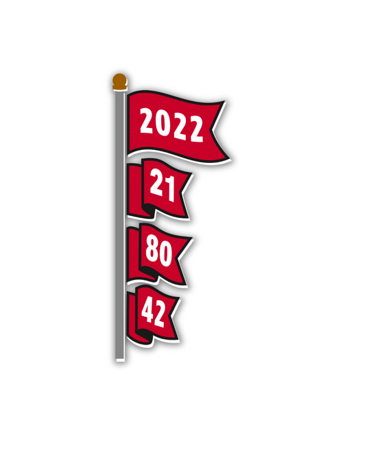 Banner Year Decal